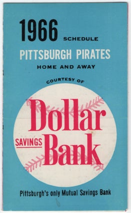 Item #457438 (Baseball Schedule): 1966 Schedule Pittsburgh Pirates