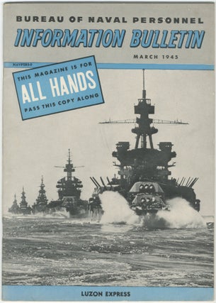 Item #457629 Bureau of Naval Personnel Information Bulletin. March 1945