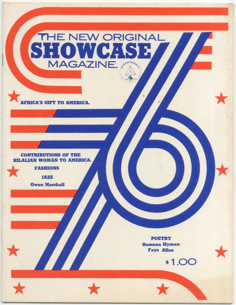 Item #457740 The New Original Showcase Magazine. Vol. 1, No. 1-2 [All published?]. Angela DAVIS.