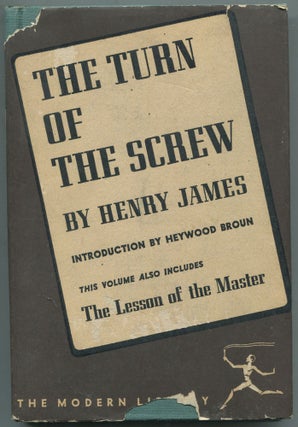Item #457832 The Turn of The Screw / The Lesson of the Master (Modern Library, 169). Henry JAMES