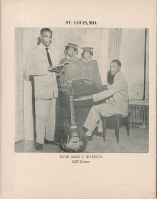 20th International Youth Congress. Church of God in Christ. Minneapolis 1955