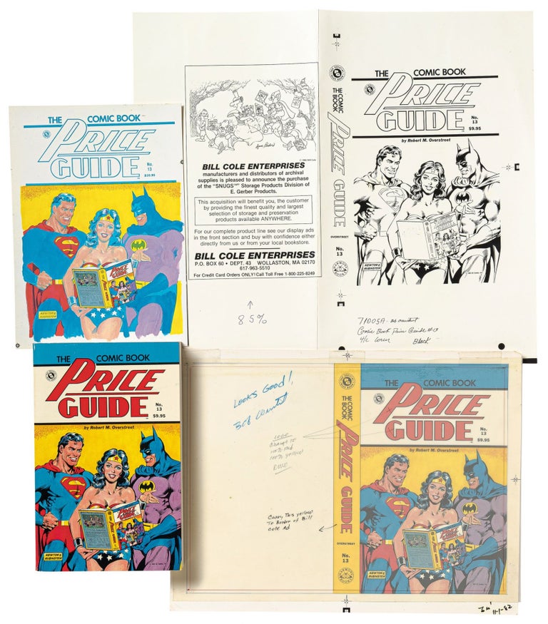 Cover Proofs]: The Comic Book Price Guide No. 13. Robert M. OVERSTREET.