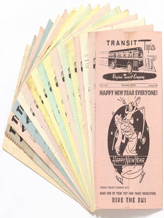 Item #459213 [Small Archive]: Virginia Transit Company Newsletter