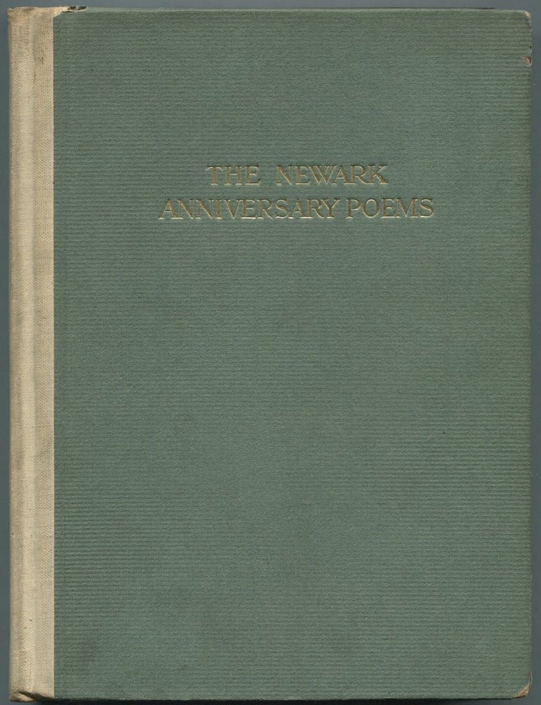 The Newark Anniversary Poems: Winners in the Poetry Competition. Ezra POUND.
