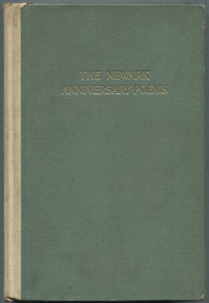 Item #459364 The Newark Anniversary Poems: Winners in the Poetry Competition. Ezra POUND