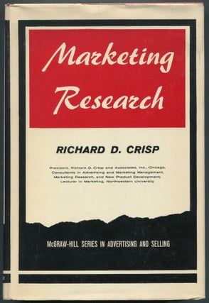 Item #459429 Marketing Research. Richard D. CRISP