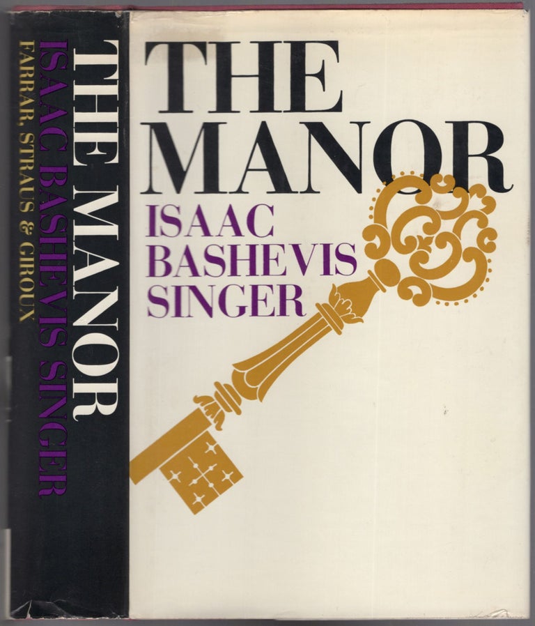 Item #460322 The Manor. Isaac Bashevis SINGER.