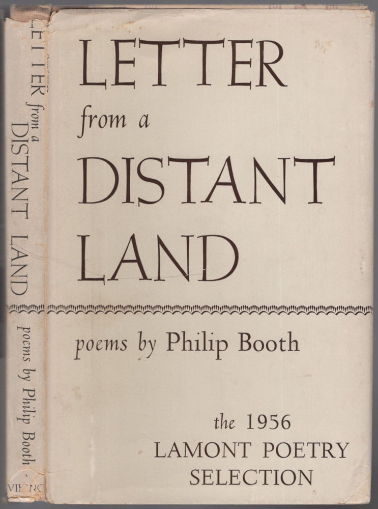 Item #460328 Letter from a Distant Land. Philip BOOTH.