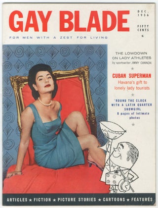 Item #460422 Gay Blade - Vol. 1, No. 1, December 1956