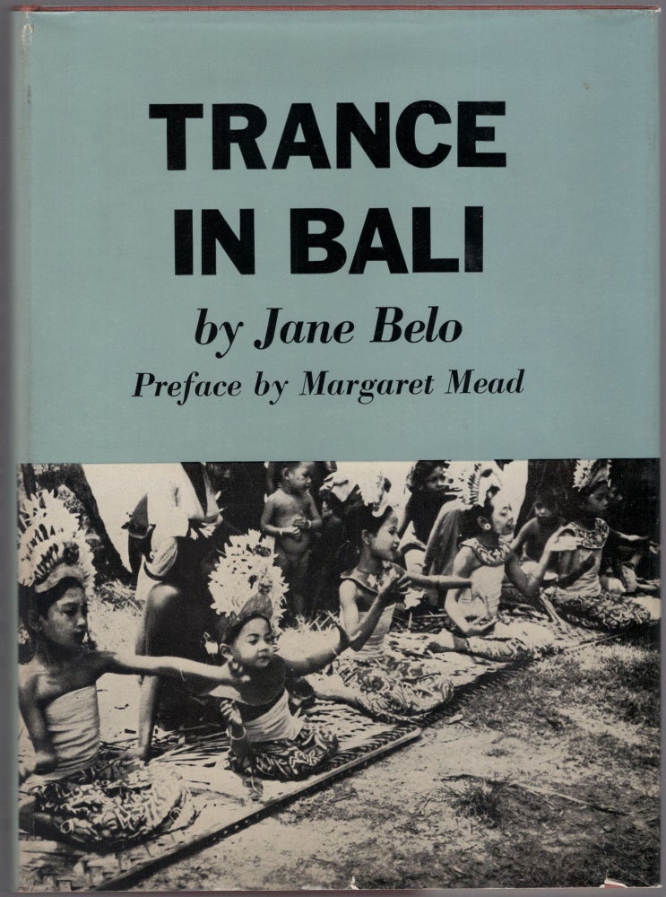 Item #460442 Trance in Bali. Jane BELO.