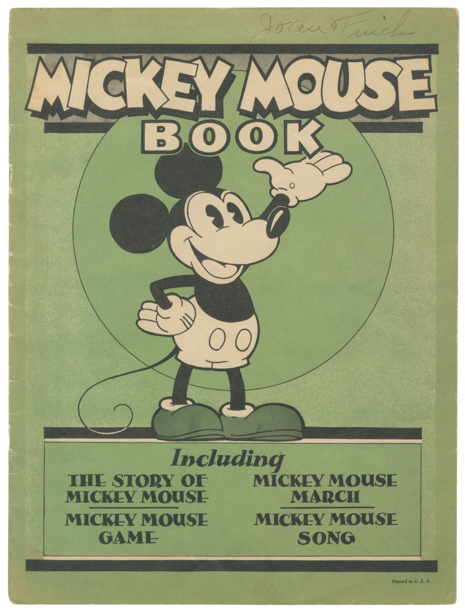 Mickey Mouse Book | Walt DISNEY