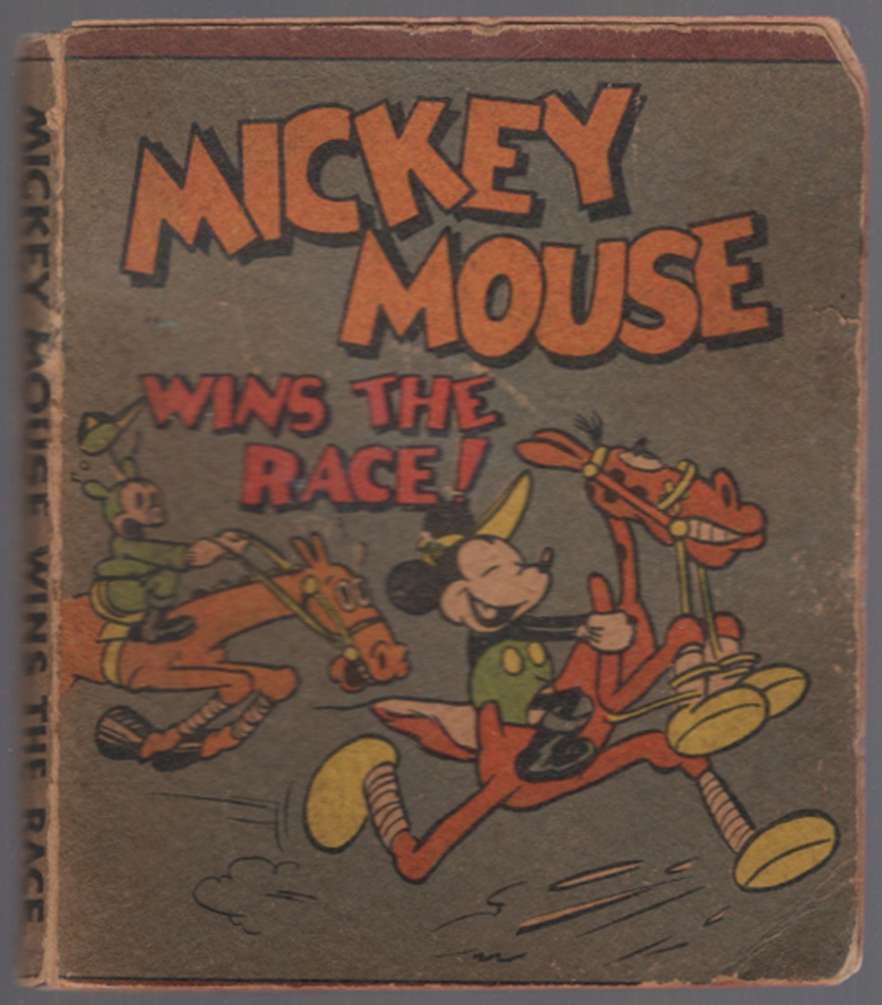 Mickey Mouse Wins the Race!