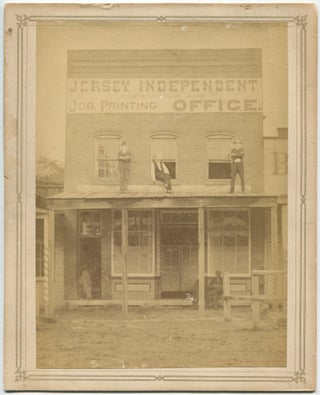 Item #461428 [Photograph]: Jersey Independent Newspaper and Job Printing Office