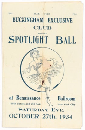 Item #461624 "Buckingham Exclusive Club presents a Spotlight Ball"