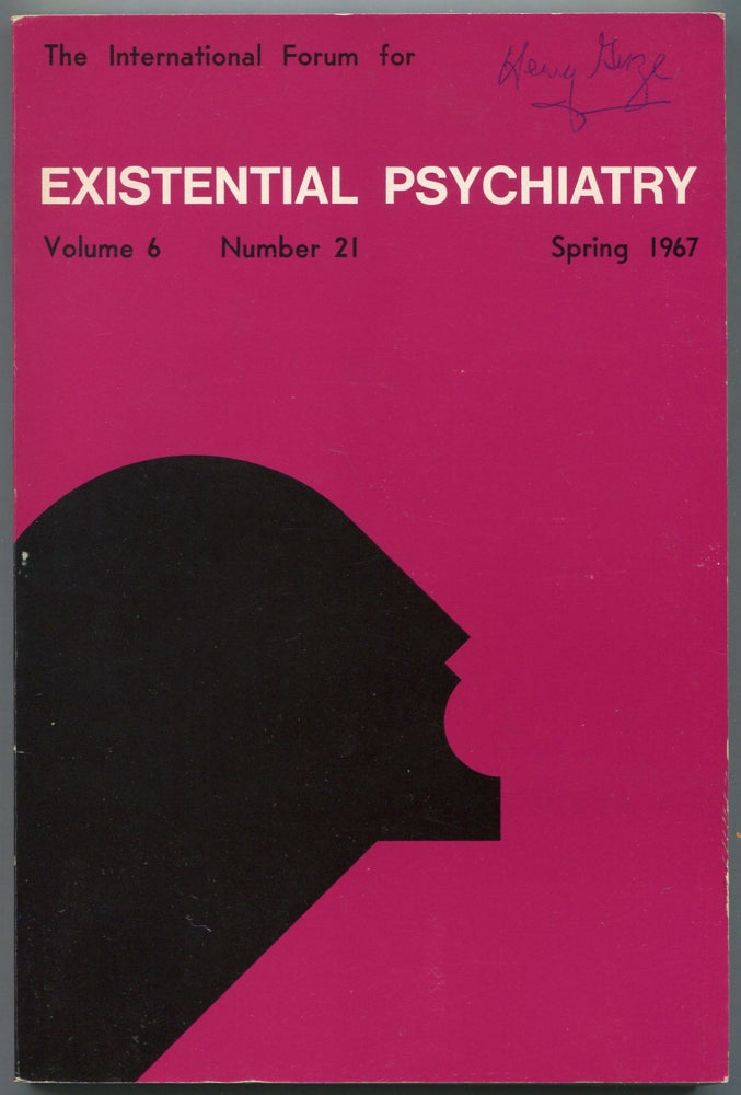 Item #461985 The International Forum for Existential Psychiatry. Vol. 6, No. 21