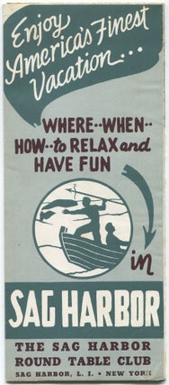 Item #462612 (Brochure and map): Enjoy America's Finest Vacation. Where, When, How to Relax and...