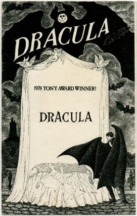 Item #462709 (Souvenir book): Jujamcyn Theaters... Present Raul Julia in Dracula. Edward GOREY,...