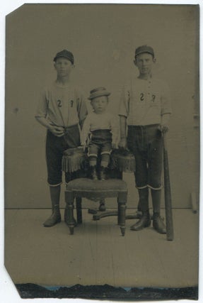 Item #462721 Early Base Ball Tintype, Circa 1880