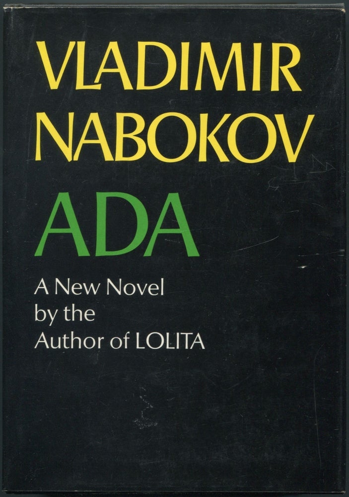 Item #462857 Ada, or Ardor: A Family Chronicle. Vladimir NABOKOV.