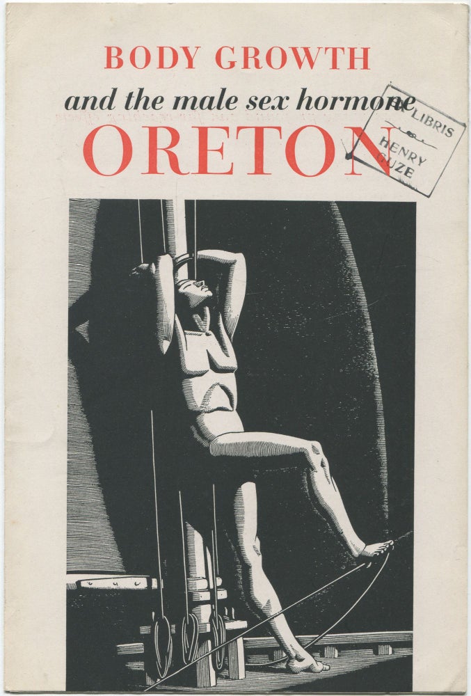 Item #463095 [Drug advertisement]: Body Growth and the Male Sex Hormone Oreton. Rockwell KENT.