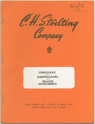 Item #463561 (Trade catalog): Sterotaxic Manipulators Related Instruments