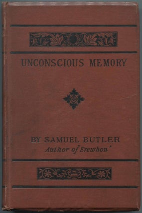 Item #464081 Unconscious Memory: A Comparison between the Theory of Dr. Ewald Hering, and the...