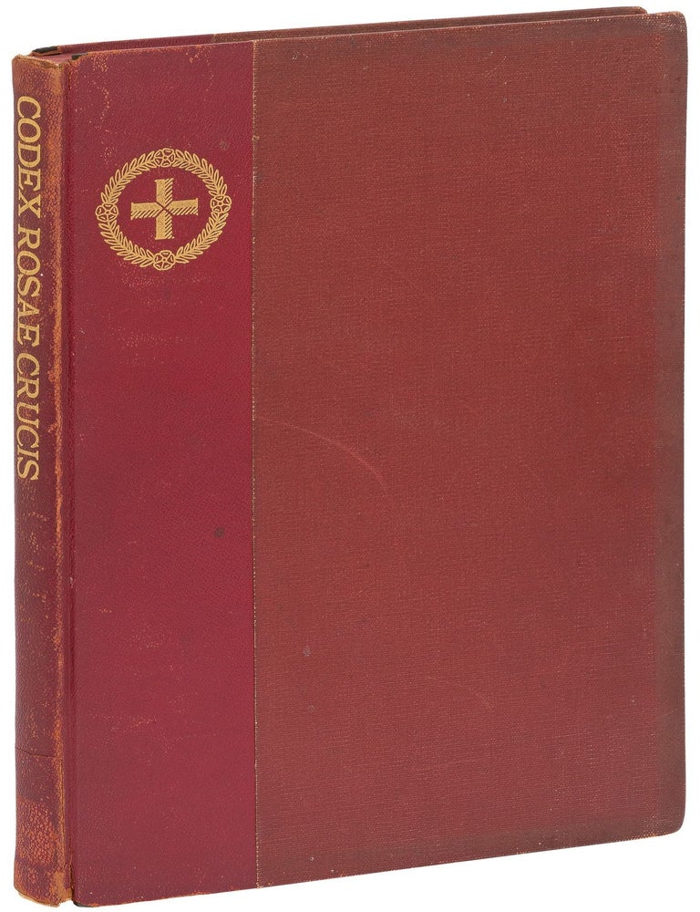 Item #464719 D.O.M.A. Codex Rosae Crucis. A Rare and Curious Manuscript of Rosicrucian Interest, Now Published for the First Time in Its Original Form. Manly P. HALL.