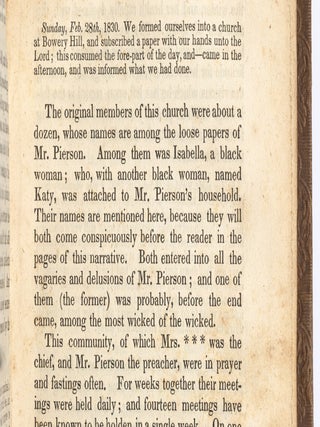 Matthias and His Impostures: or, the Progress of Fanaticism. Illustrated in the Extraordinary Case of Robert Matthews, and Some of His Forerunners and Disciples