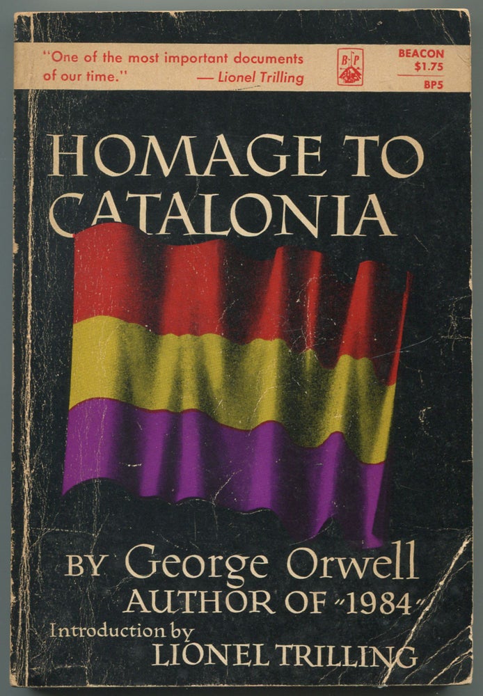 Item #465517 Homage to Catalonia. George ORWELL.