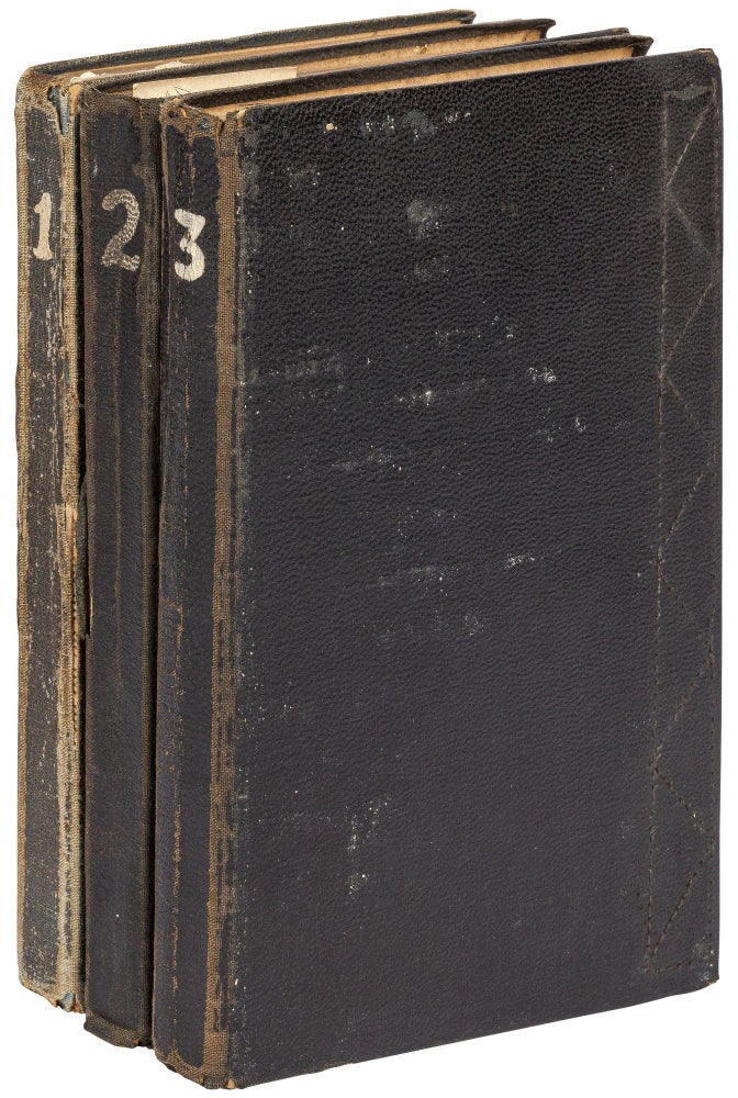 Item #465583 [Three Original Sketchbooks]: 1. Ye Sketche Booke of Harry Smilkstein, Esq. November 1934. Mt. Kisco, N.Y. [with]: 2. A Sketch Book 1936. H. Smilkstein [with]: 3. [Untitled]. Harry SMILKSTEIN, Harvey Dunn.