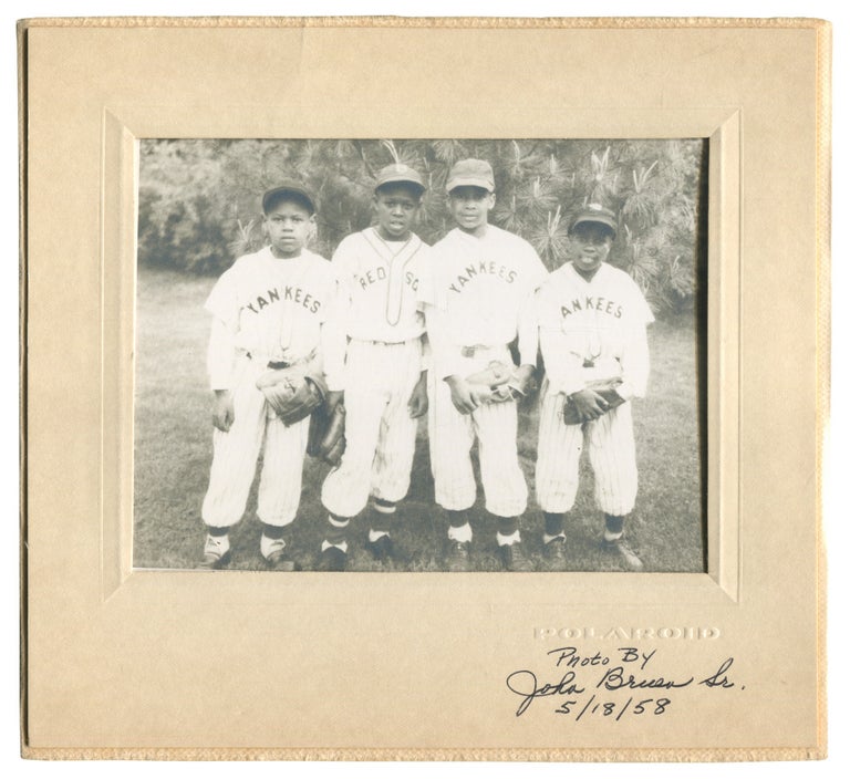 Item #465938 [Photograph]: Black Little League Baseball Players. John BRUEN, Sr.