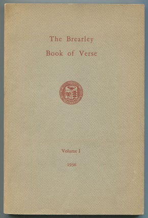 Item #465996 The Brearley Book of Verse. Volume I