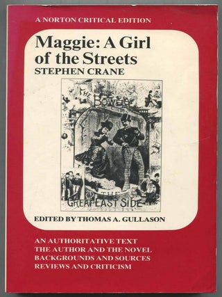 Item #467352 Maggie: A Girl of the Streets (A Story of New York) (1893). Stephen CRANE
