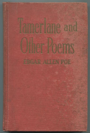Item #467403 Poems and Miscellanies [cover title]: Tamberlane and Other Poems. Edgar Allan POE