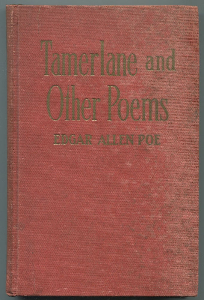 Item #467403 Poems and Miscellanies [cover title]: Tamberlane and Other Poems. Edgar Allan POE.