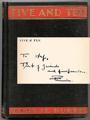 Five and Ten. Fannie HURST.