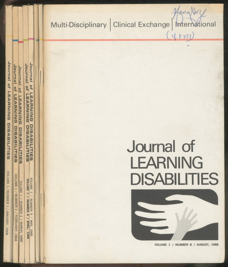 Item #467523 Journal of Learning Disabilities: Multi-Disciplinary, Clinical Exchange, International