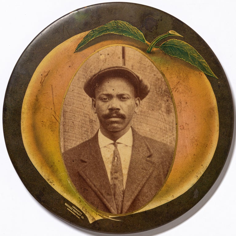 Item #467725 Extra Large Portrait on Tin of African-American Gentleman