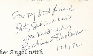 The Angel with Bush-Baby Eyes and Other Poems, and The Love Song of Achilles and Other Poems