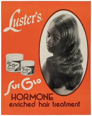 Item #468273 [Broadside]: Luster's Sur Glo Hormone Enriched Hair Treatment