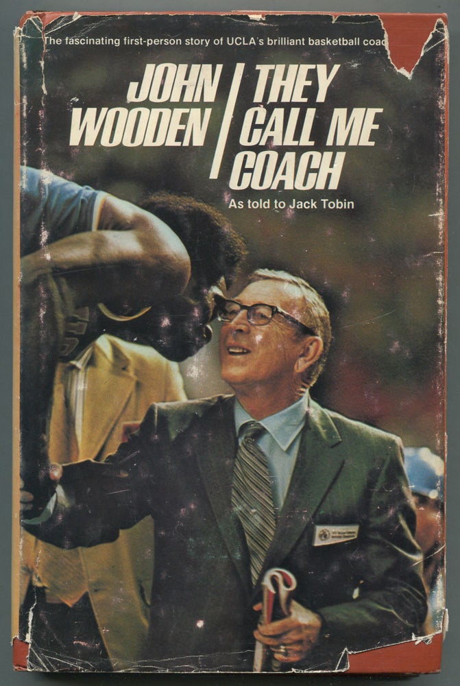 Item #468334 They Call Me Coach. John WOODEN.