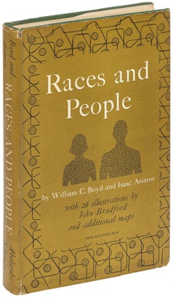 Item #468623 Races and People. William C. BOYD, Isaac Asimov