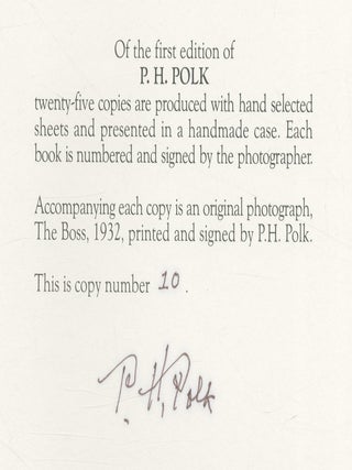 P.H. Polk: Photographs