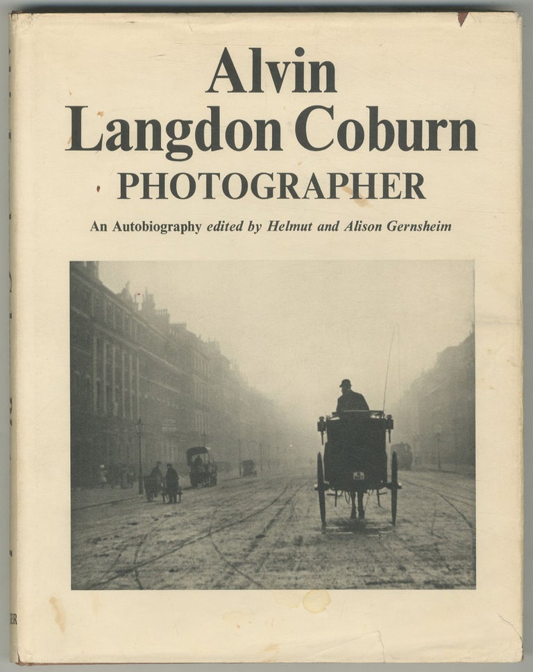 Item #468887 Alvin Langdon Coburn Photographer: An Autobiography. Helmut and Alison GERNSHEIM.
