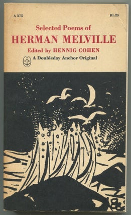 Item #468893 Selected Poems of Herman Melville. Herman. COHEN MELVILLE, Hennig