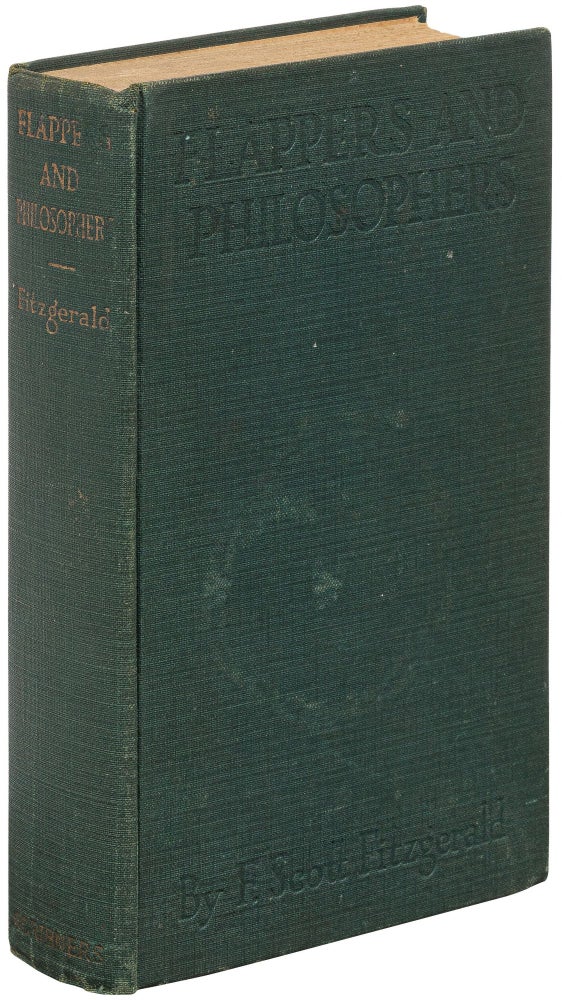 Item #468988 Flappers and Philosophers. F. Scott FITZGERALD.