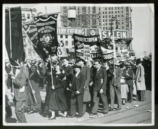 Item #469025 [Wire Photo]: Communist Demonstration in Union Square, New York City, May 1, 1934