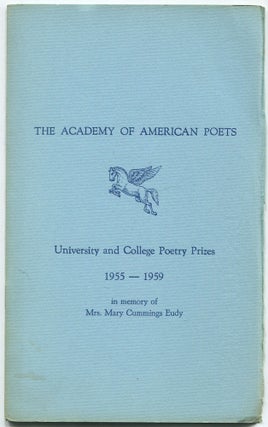 Item #469501 The Academy of American Poets: University and College Poetry Prizes 1955 - 1959 in...
