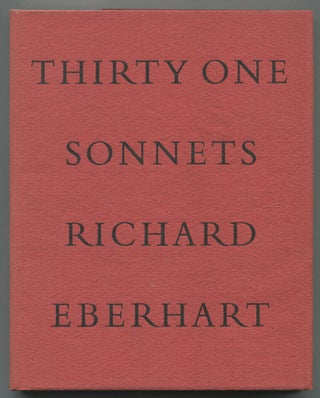 Item #469534 Thirty One Sonnets. Richard EBERHART