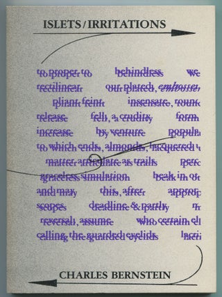 Islets / Irritations. Charles BERNSTEIN.